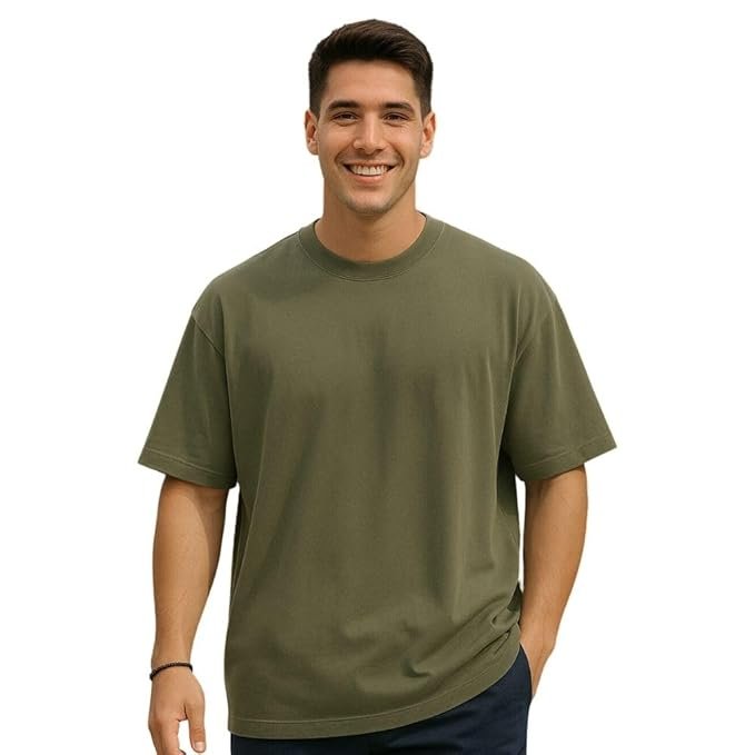 Symbol Premium Men's Washed Cotton Twill Casual Shirt - Regular Fit | Pure Cotton (Available in Plus Sizes)